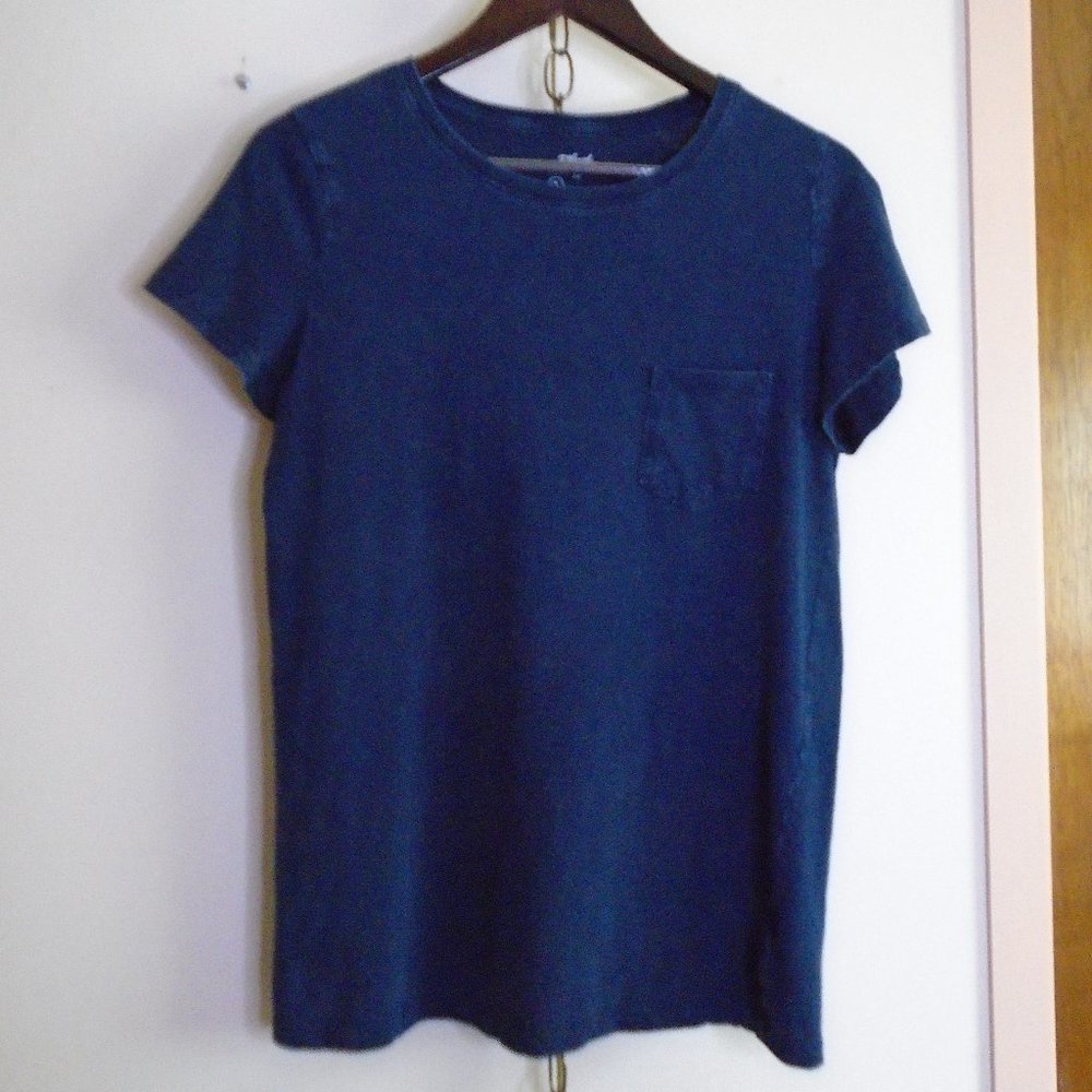 Universal Thread Barely Worn, Worn-Look, Blue T-Shirt